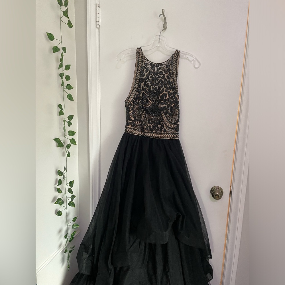 Angela & Allison Black Prom/Graduation Dress